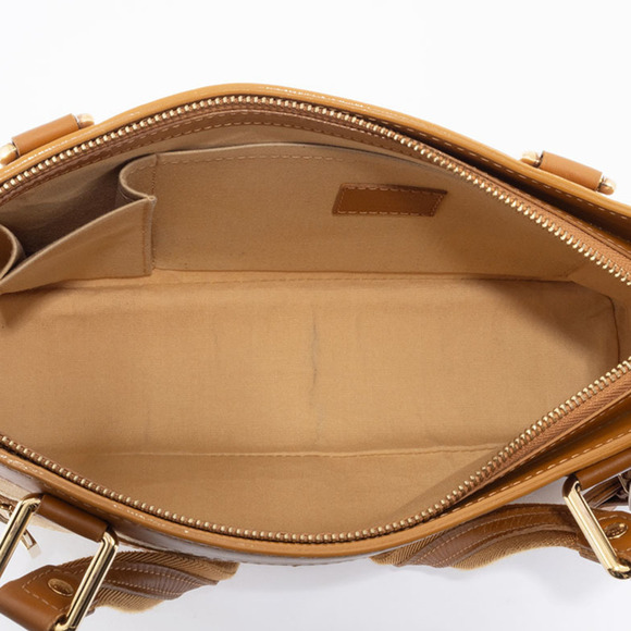 LOUIS VUITTON Brown Monogram Leather Bag - Picture 9 of 11